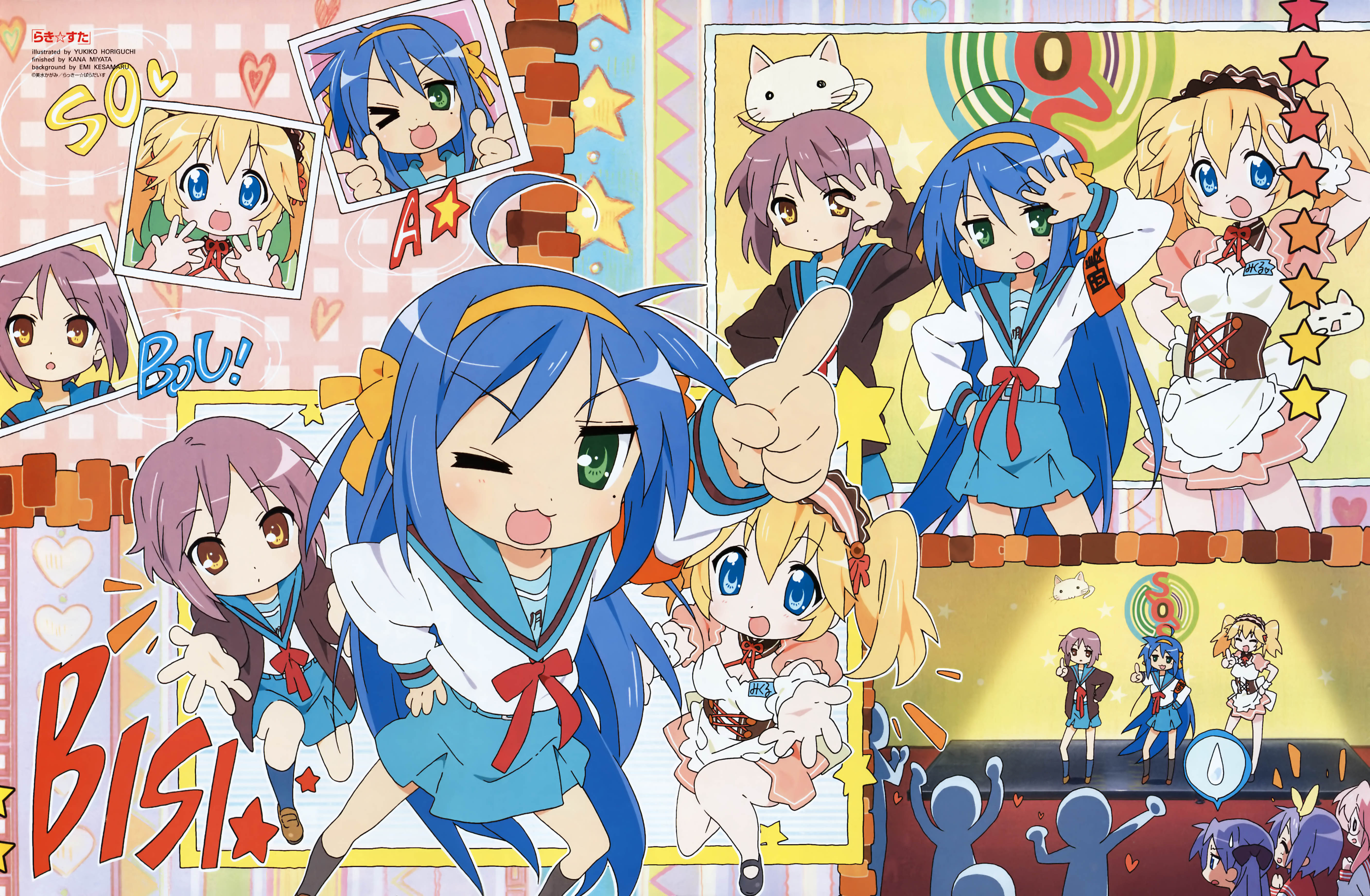 Lucky Star Characters